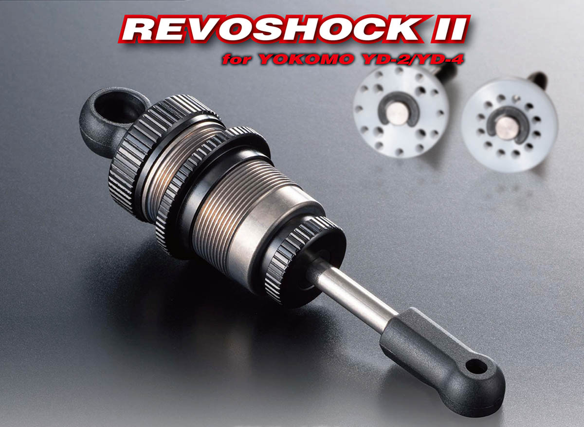 AXON Revoshock II for Yokomo YD-2/YD-4 (Black, 4pcs) | MIBOSPORT